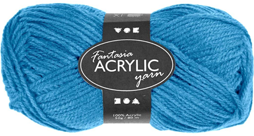 CC Fantasia Acrylgaren 50gr Turquoise
