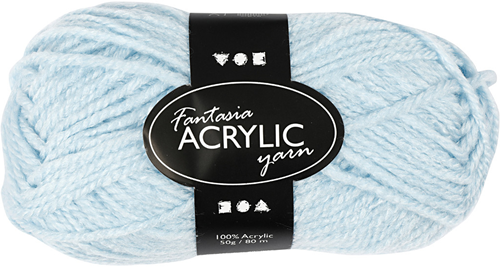 CC Fantasia Acrylgaren 50gr Lichtblauw