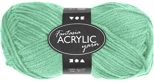 CC Fantasia Acrylgaren 50gr Mint Groen