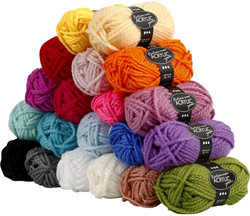 CC Fantasia Acrylgaren Set 20x50 gr Multi