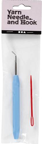 CC Yarn needle and hook, 2 pc/ 1 pack-2