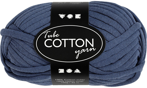 CC Tube Katoengaren 100gr Donkerblauw