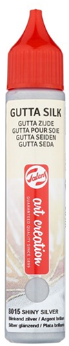 TAC Gutta Zijde Reliëfliner 28 ml Blinkend Zilver