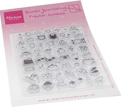 Marianne Design MZ1909 BuJo Tracker Symbols 83x120 mm