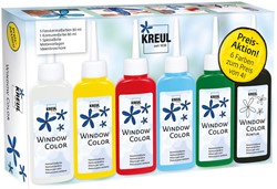 Kreul Fensterfarben-Set 5x80 ml