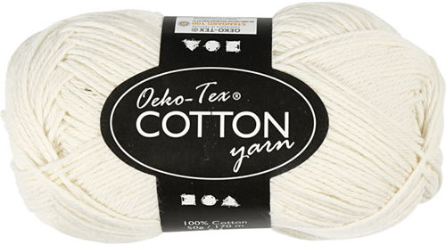 CC Katoengaren 8/4 50gr Off-White