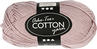 CC Cotton Yarn, lavender, no. 8/4, L: 170 m, 50 g/ 1 ball
