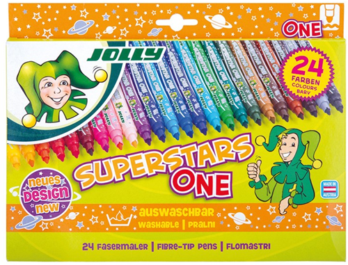 Jolly Superstar One Markers 24 kleuren