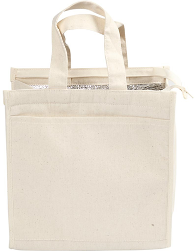 CC-Kühltasche aus Baumwolle, 25 x 24 x 12 cm-2