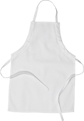 CC Katoenen Kinderschort 43x61 cm Wit