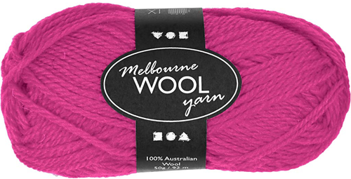 CC Melbourne Wolgaren 50gr Neon Roze