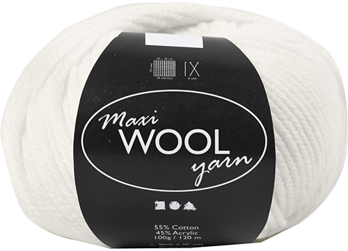 CC Maxi Wolgaren 100 gr Off-white