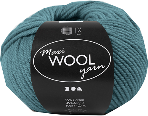 CC Maxi Wolgaren 100 gr Petrol