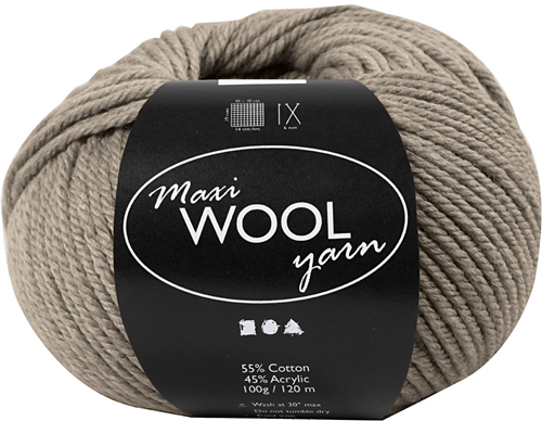 CC Maxi Wolgaren 100 gr Grijs