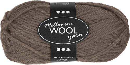 CC Melbourne Wolgaren 50gr Grijs Bruin