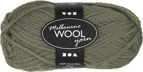 CC Melbourne Wolgaren 50gr Donker Groen