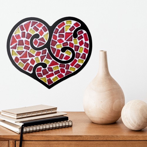 Mosaaro Kreativitätsset Glasmosaik Herz MA2005-2