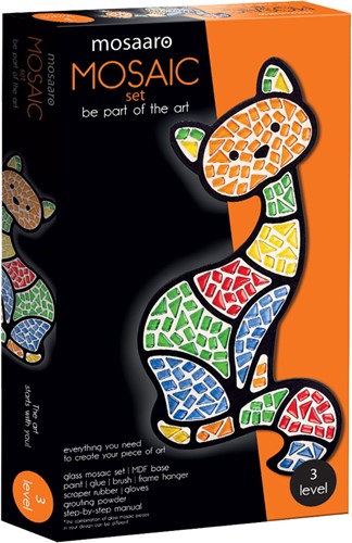 Mosaaro Mosaik-Set Katze MA3002