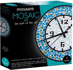 Mosaaro Mosaic Set Round Clock MA4001