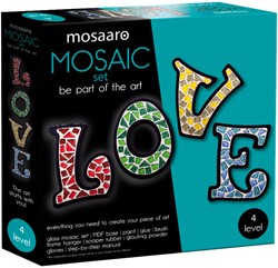 Mosaaro Mosaic set Square Clock MA4003