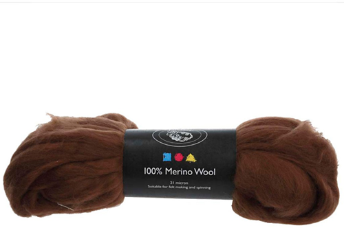 CC Merino Wol 100gr Bruin