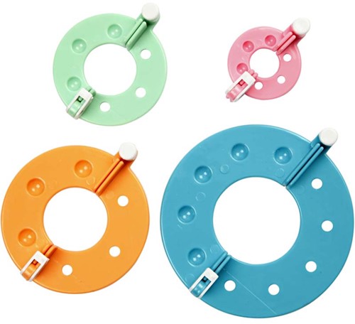 CC Pom Pom Maker Set 4 stuks