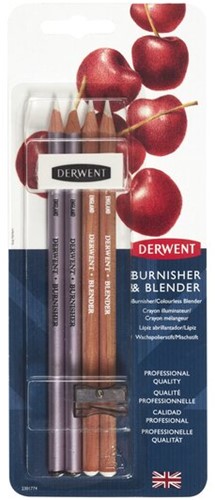 Derwent Blender & Burnisher Set