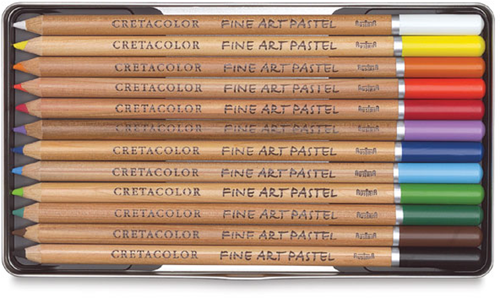 Cretacolor Fine-Art Pastelpotloden Set 12 stuks