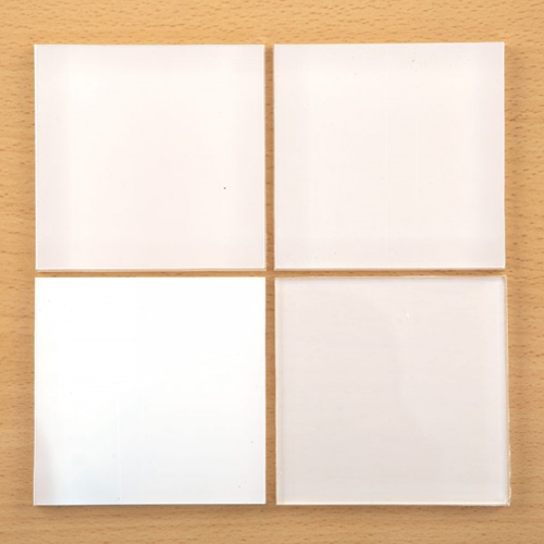 Screen Sensation Acrylrohlinge Block Quadrat 9x9 cm 4 Stück-2