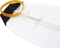 CC Nylon Vlieger 17x14 cm Wit-2