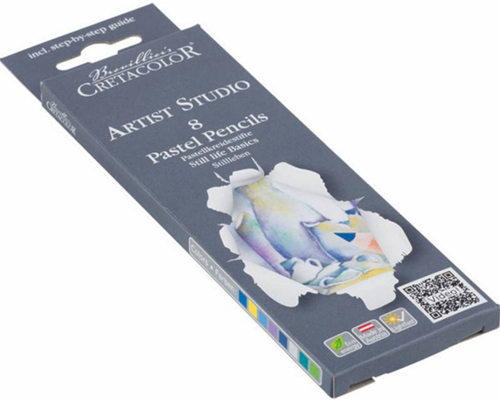 Cretacolor Pastel Pencils Set 8 pieces-2