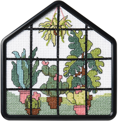 Bucilla Kruissteekpakket Kas 11,4x12 cm
