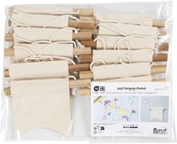 CC Banner Zwaluwstaartvorm 300gr Licht Naturel 12 stuks-3
