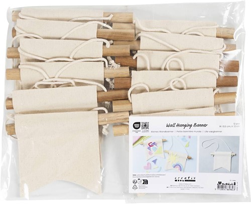 CC Banner Zwaluwstaartvorm 300gr Licht Naturel 12 stuks-3
