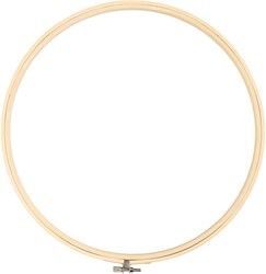 CC Bambus-Stickrahmen rund 30 cm