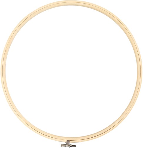 CC Bamboe Borduurframe Rond 30 cm