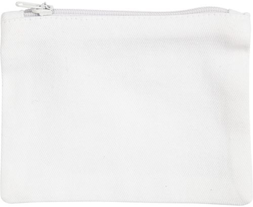 CC Cotton Geldbörse 9x12 cm weiß