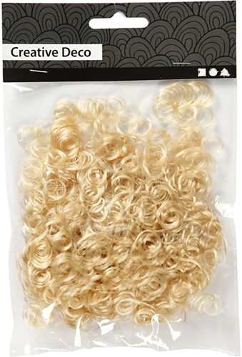 CC Puppenhaar 15 gr Hellbraun-2