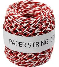 CC Papierkoord 50m Rood met Wit