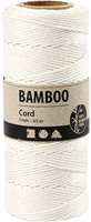 CC Bambusschnur 1 mm Weiß 65 m-3