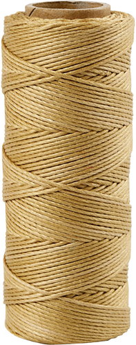 CC Bamboo Cord, gold, thickness 1 mm, 65 m/ 1 roll