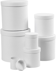 CC Ronde dozen Set 7 Stuks h: 7.5-22.7 cm d:7-22 cm