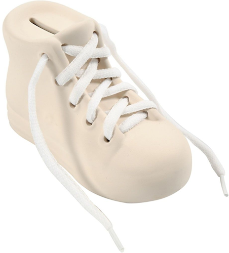 CC Terracotta Spaarpot Gymschoen 9x14 cm 8 stuks-2