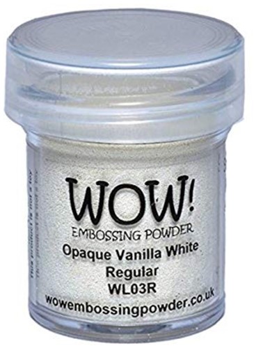 WOW! Embossing Poeder 15 ml Vanilla White Opaque