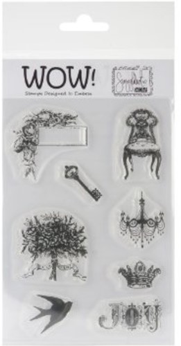 WOW Clear Stamps Vintage 1928 14x20 cm