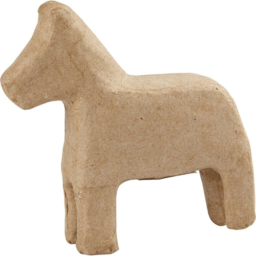 CC Papier Maché Paard 14 cm