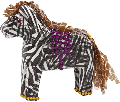 CC Papier Maché Paard 14 cm-2