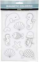 CC Magnets, Sea creatures, 14,85x21 , 1 sheet-3