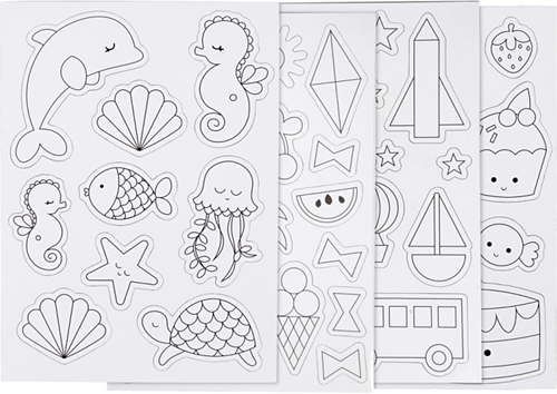 CC Magnets, 14,85x21 cm, 8 sheet/ 1 pack