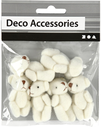 CC Teddyberen 4x2,5 cm 6 stuks